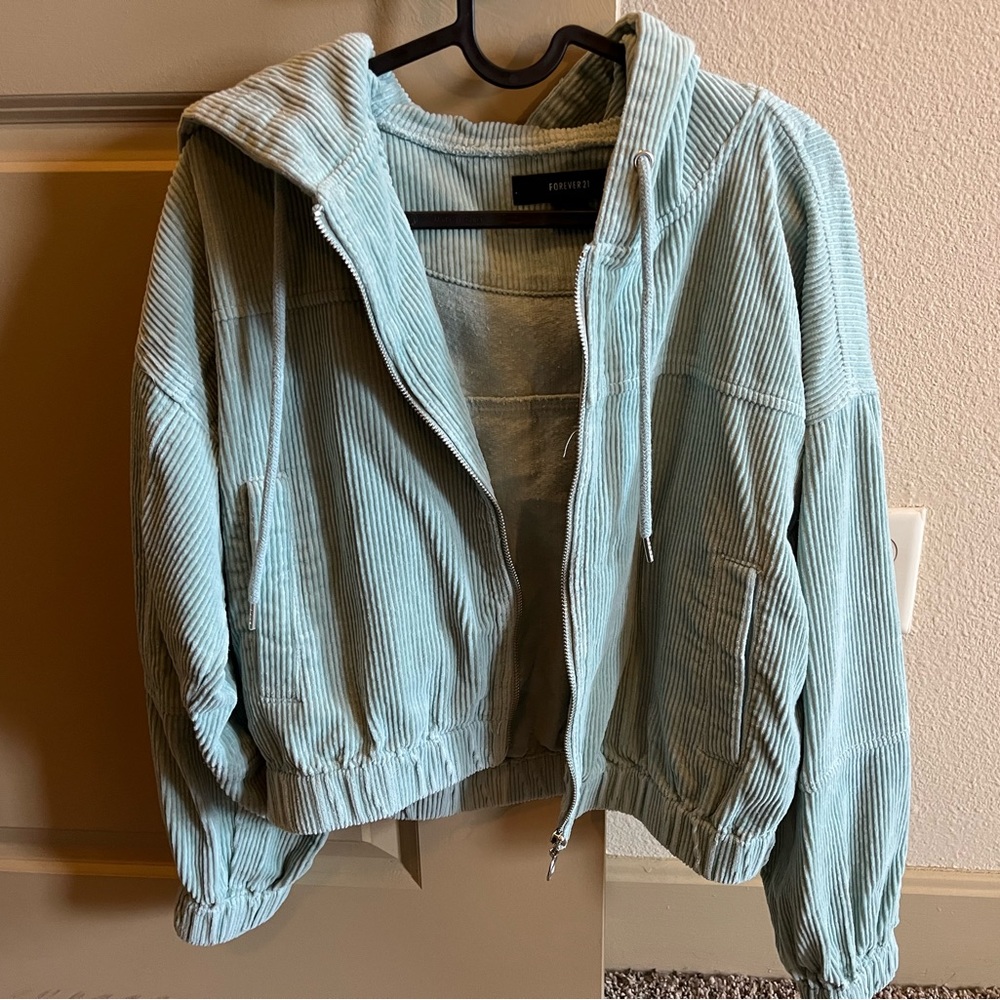 Corduroy Light Blue Jacket